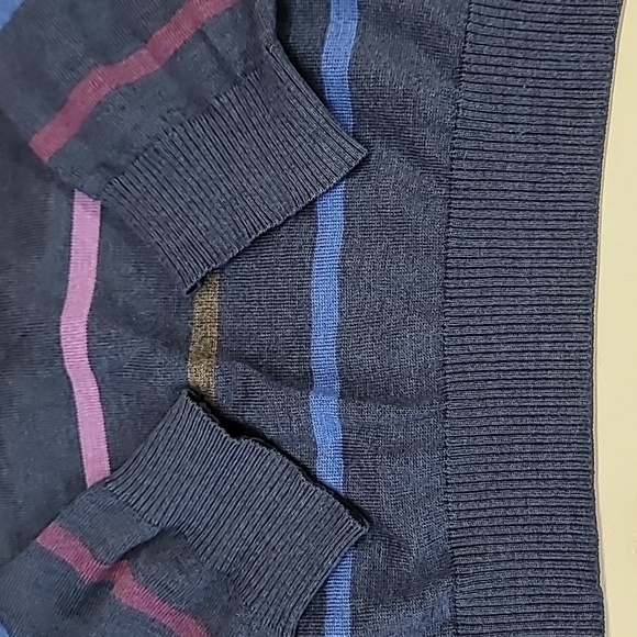 Paul and shark knitted Stripe Half zip Long-Sleeve Wool Sweater - Picture 6 of 8